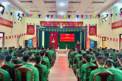 Tiểu đoàn BB1, Trung đoàn 6: Hội thao huấn luyện tháng thứ hai Chiến sĩ mới "Thực chất, toàn diện, vững chắc"