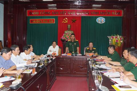 Chuẩn bị bảo đảm tốt cho nhiệm vụ diễn tập tác chiến Phường Phú Bài trong khu vực phòng thủ năm 2026