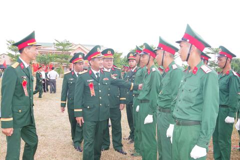 Trung đoàn 6, Bộ CHQS thành phố Huế Tổ chức lễ tuyên thệ chiến sĩ mới năm 2026