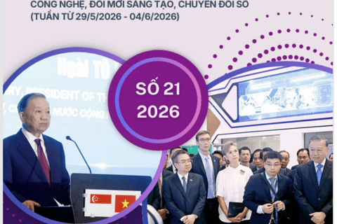 Bản tin số 21 về phát triển khoa học, công nghệ, đổi mới sáng tạo và chuyển đổi số