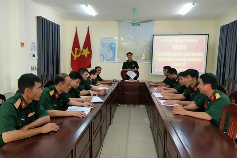 Ban Chỉ huy Quân sự thị xã Hương Trà tổ chức Hội nghị Tổng kết 30 năm thực hiện Chỉ thị 143/CT của Tổng cục Chính trị