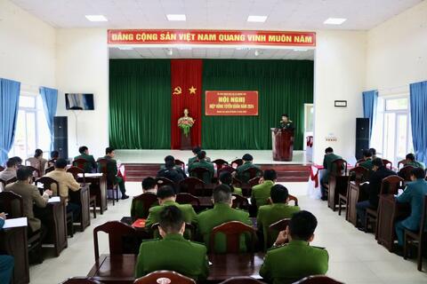 Hội đồng nghĩa vụ quân sự thị xã Hương Trà tổ chức Hội nghị hiệp đồng tuyển quân năm 2024