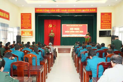 Ban Chỉ huy PTKV3 - Phú Lộc hội nghị Quân Chính năm 2025
