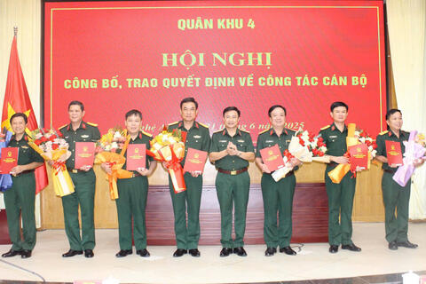 Thượng tá Trương Viết Hải được bổ nhiệm giữ chức Chính uỷ Bộ CHQS thành phố Huế