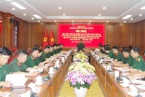 Bộ CHQS thành phố Huế tập trung làm tốt công tác chuẩn bị tổ chức lễ truy điệu, an táng hài cốt liệt sĩ và đón Đội quy tập 192 về nước
