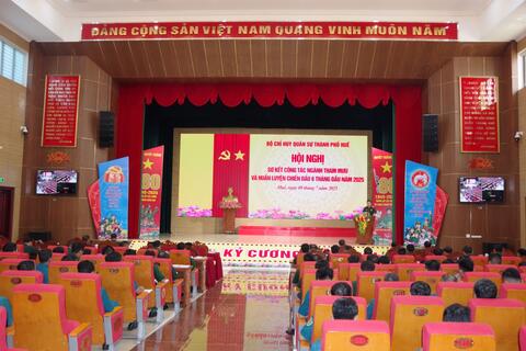 Bộ CHQS thành phố Huế: Xác định 8 nhiệm vụ trọng tâm trong công tác tham mưu và huấn luyện chiến đấu trong 6 tháng cuối năm 2025