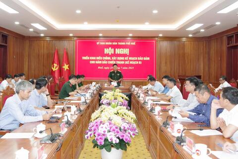 Hội nghị điều chỉnh, xây dựng kế hoạch bảo đảm cho năm đầu chiến tranh