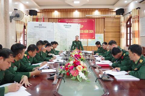 Ban CHQS thành phố Huế: Huấn luyện, luyện tập chuyển trạng thái sẵn sàng chiến đấu năm 2024.