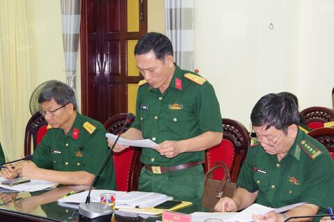 Ban chỉ đạo diễn tập tỉnh Thừa Thiên Huế Hiệp đồng diễn tập khu vực phòng thủ tỉnh năm 2022