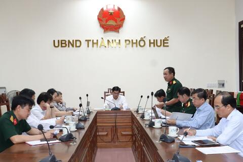 Ban Chỉ đạo 515 thành phố Hội nghị chuẩn bị tổ chức Lễ viếng, truy điệu và an táng HCLS mùa khô 2024-2025