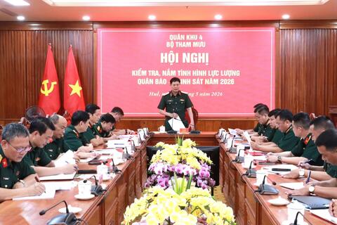 Quân khu 4 kiểm tra lực lượng Quân báo - Trinh sát tại Bộ CHQS thành phố Huế
