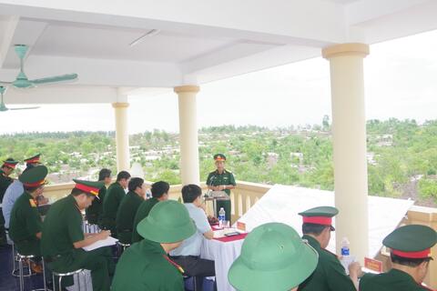 Bộ tư lệnh Quân khu 4 kiểm tra công tác chuẩn bị diễn tập KVPT tỉnh Thừa Thiên Huế
