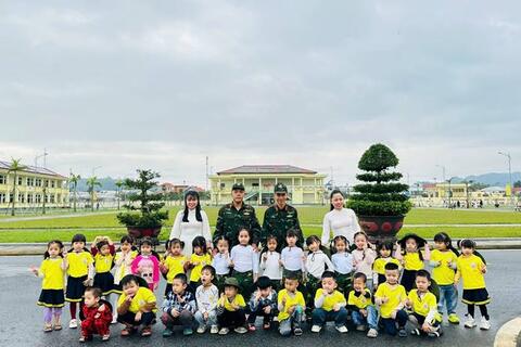 Nhiều hoạt động trải nghiệm giúp học sinh học tập tại Đại đội 20 Trinh sát, Phòng Tham mưu