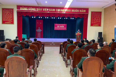 Khai mạc tập huấn cán bộ binh chủng, ngành năm 2026