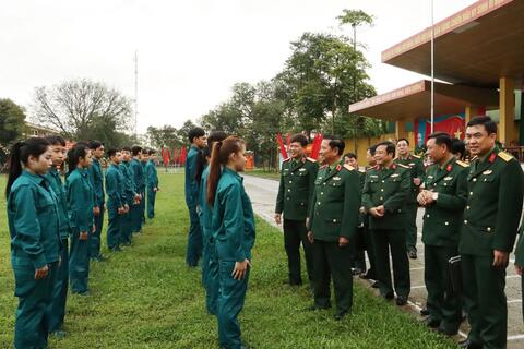 Bộ Chỉ huy Quân sự tỉnh: Làm tốt công tác giáo dục chính trị, tư tưởng cho Bộ đội