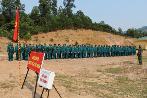 Ban CHQS thị xã Hương Trà: Huấn luyện tập trung được xem là “chìa khóa” mở hướng đi mới
