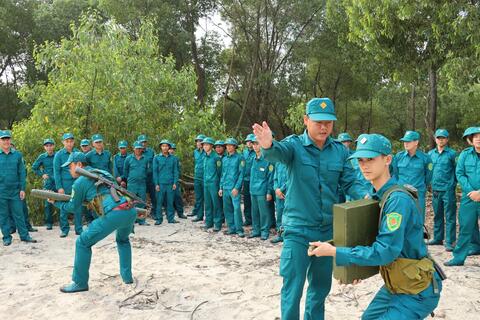Huyện Quảng Điền: Huấn luyện sát với địa bàn, sát với các tình huống chiến đấu