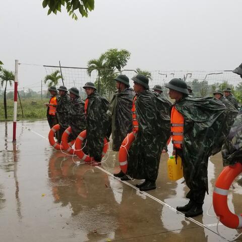 Trung đoàn 6 kiểm tra công tác chuẩn bị phòng, chống bão Noru
