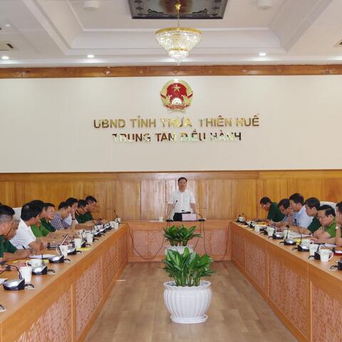 UBND tỉnh Thừa Thiên Huế: Chỉ đạo, triển khai nhiệm vụ diễn tập KVPT huyện Phong Điền, A Lưới năm 2023