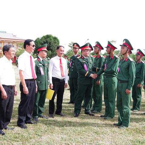 Trung đoàn 6, Bộ CHQS thành phố Huế: Tổ chức lễ tuyên thệ chiến sĩ mới năm 2025