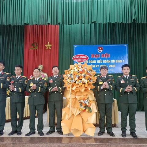 Liên Chi đoàn Tiểu đoàn 1, Đoàn Cơ sở Trung đoàn 6 Đại hội  nhiệm kỳ 2025-2030