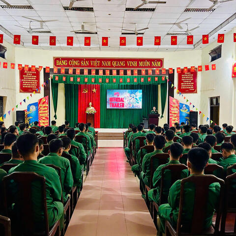 Tiểu đoàn BB1 - Trung đoàn 6 lan toả truyền thống yêu nước, tinh thần bất khuất thông qua bộ phim điện ảnh "Mưa đỏ"