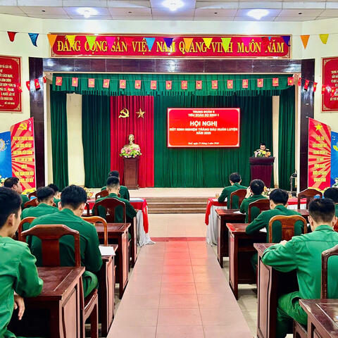 Tiểu đoàn BB1 - Trung đoàn 6: Rút kinh nghiệm tháng đầu huấn luyện năm 2026