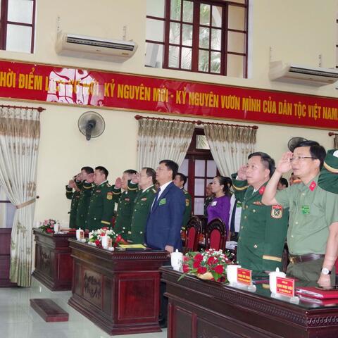 Đại hội đại biểu Đảng bộ Ban Chỉ huy Bộ đội Biên phòng thành phố Huế lần thứ I, nhiệm kỳ 2025-2030 thành công tốt đẹp