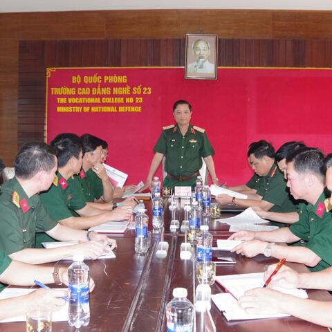 Bộ Tư lệnh Quân khu 4 khảo sát, nghiên cứu mở rộng Phân hiệu đào tạo của Trường Cao đẳng Nghề số 4