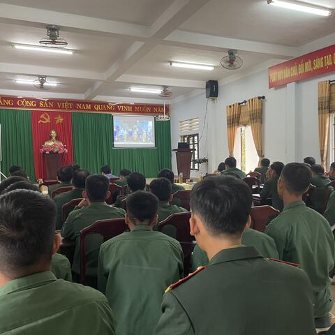 Sở Tài nguyên và Môi trường tăng cường tuyên truyền về ứng phó biến đổi khí hậu tại Tiểu đoàn 3