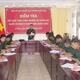 Bộ CHQS thành phố kiểm tra kết quả thực hiện nhiệm vụ Quân sự, Quốc phòng 6 tháng đầu năm 2025 Ban CHQS huyện A Lưới.
