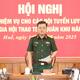 Bộ CHQS thành phố giao nhiệm vụ các đội tuyển tham gia hội thao TDTT Quân khu