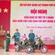 Bộ CHQS thành phố Huế bàn giao xe mô tô 2 bánh cho Ban CHQS các xã phường