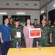 Phó Chủ tịch thường trực UBMTTQVN thành phố Nguyễn Thị Ái Vân thăm, động viên cán bộ, chiến sĩ Đội  quy tập 192