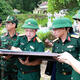 Bộ CHQS thành phố Huế khảo sát, nắm thông tin khu vực mộ liệt sĩ tại đèo Phước Tượng