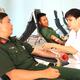 Bộ CHQS thành phố gần 100 cán bộ, chiến sĩ tham gia hiến máu tình nguyện
