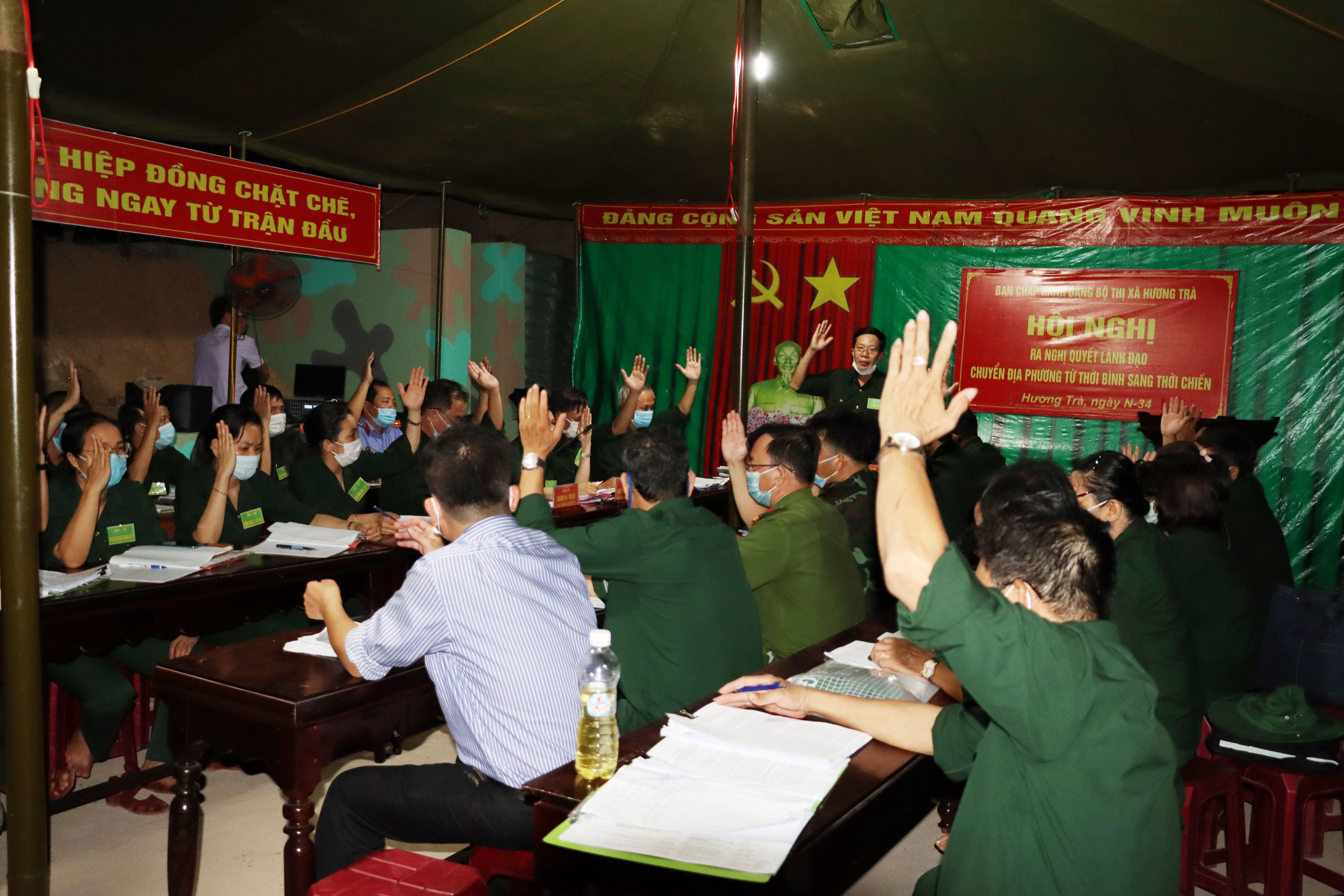 Thị xã Hương Trà: Diễn tập khu vực phòng thủ và diễn tập chiến đấu phòng thủ